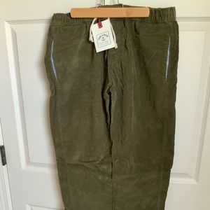 Iron and Resin Olive green Corduroy Pants L